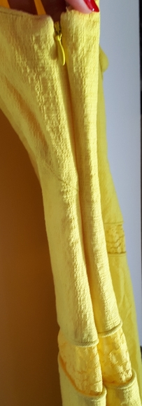 Yellow MOD 60s dress EUC - Picture 3 of 7